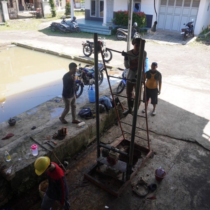 sumur bor ciandam wakaf